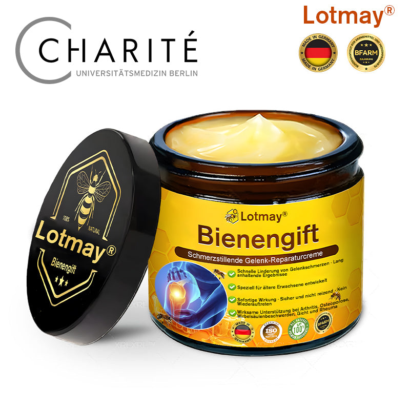 Lotmay® Bienengift Schmerzstillende Gelenk-Reparaturcreme 🐝🐝(Für Senioren & EU-zertifiziert“)