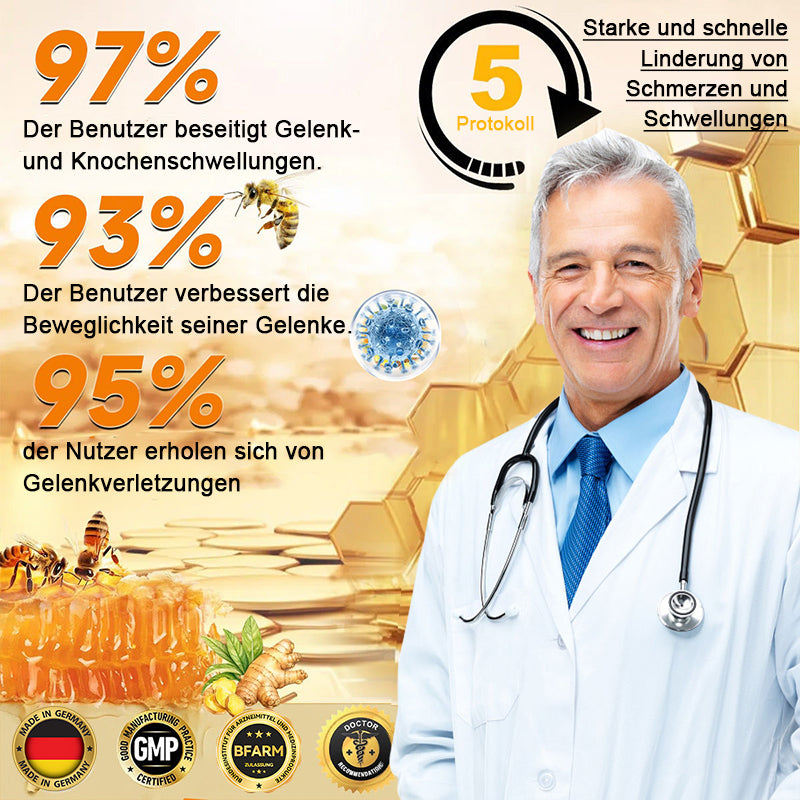 Lotmay® Bienengift Schmerzstillende Gelenk-Reparaturcreme 🐝🐝(Für Senioren & EU-zertifiziert“)