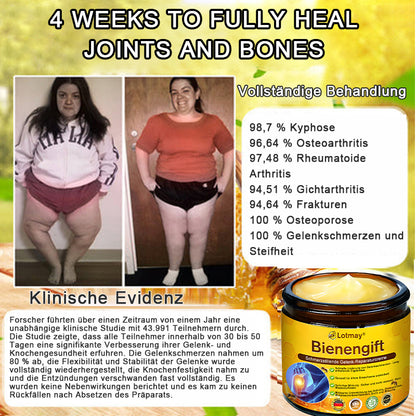 Lotmay® Bienengift Schmerzstillende Gelenk-Reparaturcreme 🐝🐝(Für Senioren & EU-zertifiziert“)