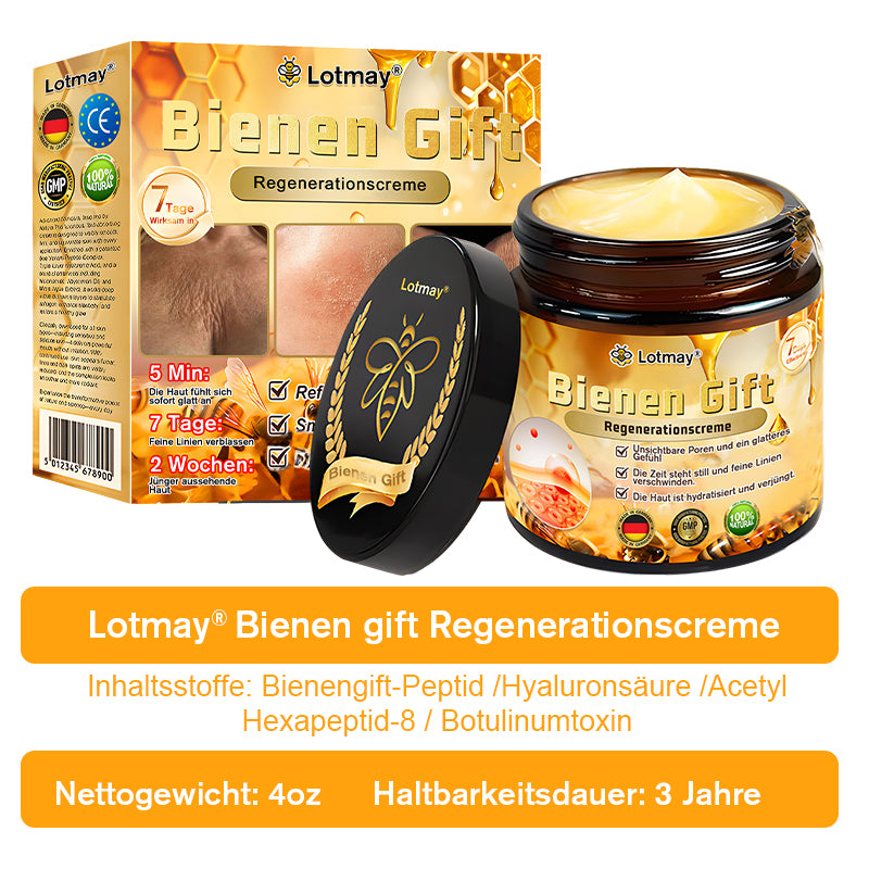 "Hergestellt in Deutschland, Versand aus Deutschland|✅ Offizieller Store✨Lotmay® Bienengift Regenerationscreme 🔥 LETZTER TAG 80% RABATT💎"