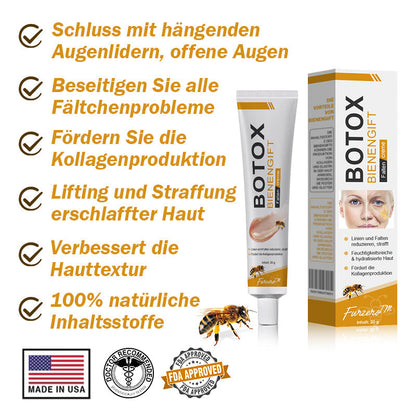 Letzter Tag der Aktion: 70 % Rabatt - ✨Furzero™ Botox Bienenvenom Faltenentfernungscreme